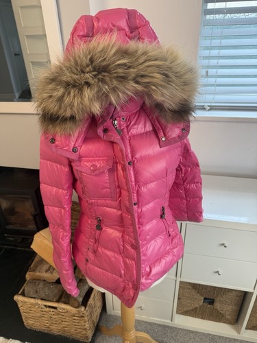 Moncler damenmantel rosa - moncler,
