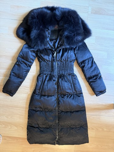 Prada daunenjacke lang - lang, schwarz