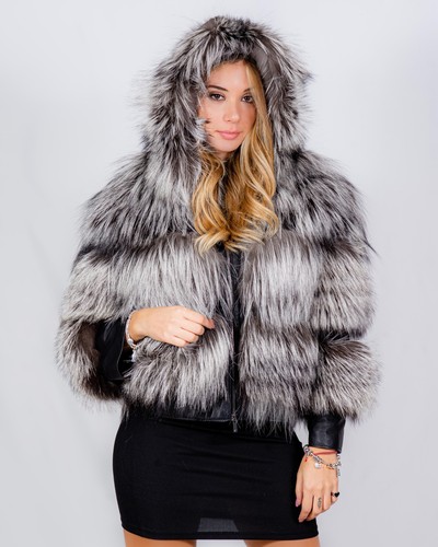 Silberfuchs jacke damenjacke - -,