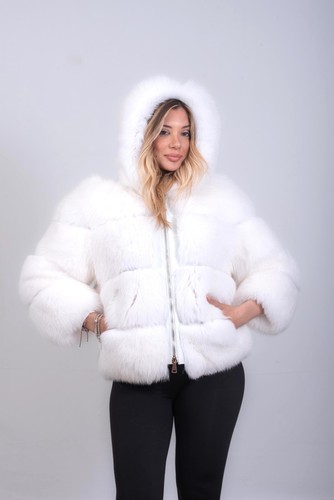 Fuchsjacke weiss damenjacke - weiss,