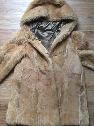 Echtfell jacke mit - echtfell, kaputze