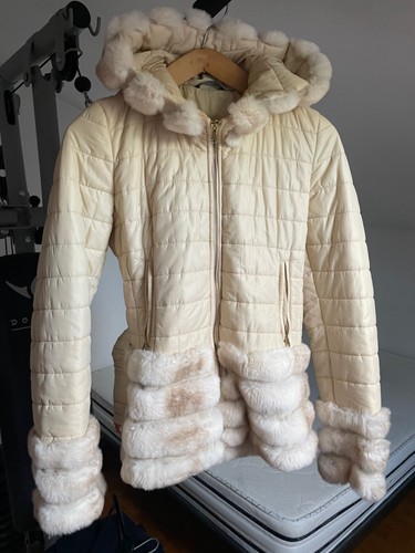 Damen pelzjacke kapuze - pelzjacke,