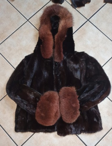 Vintage pelzjacke kurz mit - vintage,