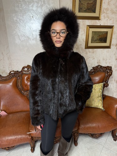 Pelzjacke nerz fuchs coat fur - pelzjacke,