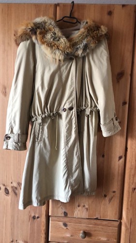 Trenchcoat mit rotfuchs - trenchcoat,