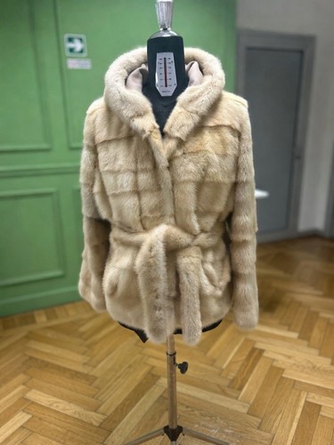 Nerz jacke kapuze ist - kapuze,