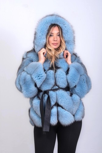 Blaue fuchs jacke damenjacke - fuchs,