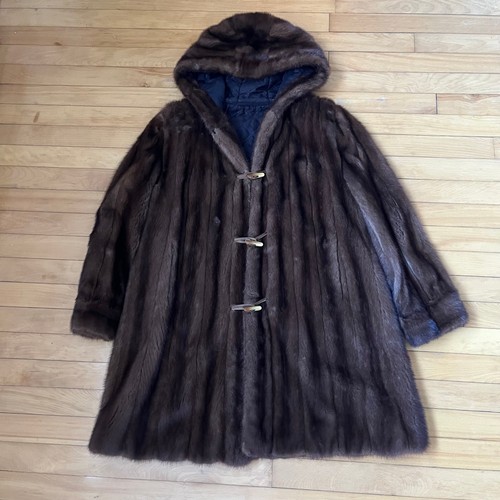 Vintage dark brown - brown, mink