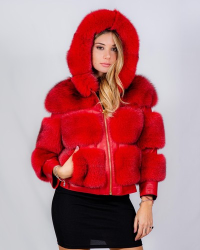 Roter fuchs jacke - fuchs, (damenjacke
