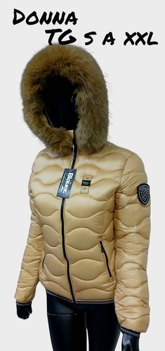 Blauer damen daunenjacke - damen,
